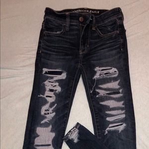American Eagles high rise super stretch jegging